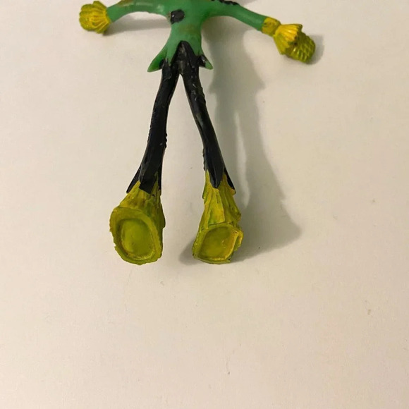 Vintage Bendable Bendy Rubber Halloween  Scarecrow Figure 5 Inch Tall Toy - Picture 7 of 10